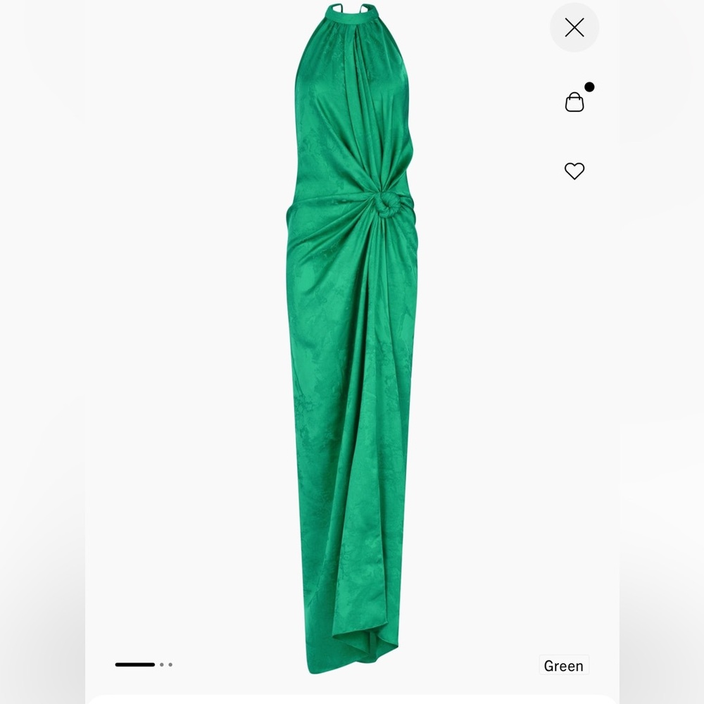 Silvia Tcherassi Green Wedding Dress